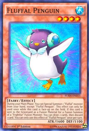 Fluffal Penguin (FUEN-EN015) - Fusion Enforcers 1st Edition Fusion Enforcers Yugioh Single Squirtle Squad Card Shop.