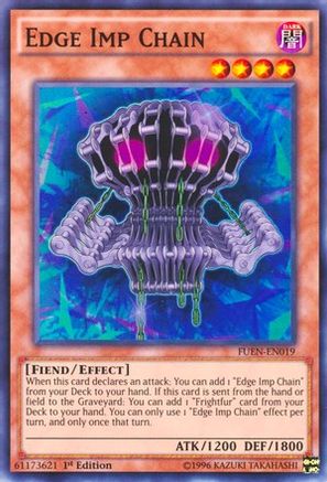 Edge Imp Chain (FUEN-EN019) - Fusion Enforcers 1st Edition Fusion Enforcers Yugioh Single Squirtle Squad Card Shop.