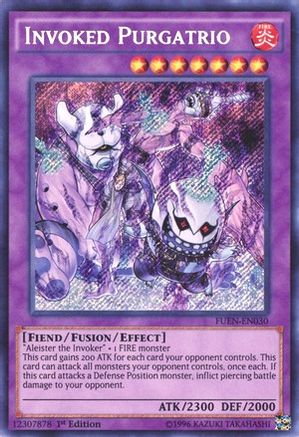 Invoked Purgatrio (FUEN-EN030) - Fusion Enforcers Unlimited Fusion Enforcers Yugioh Single Squirtle Squad Card Shop.