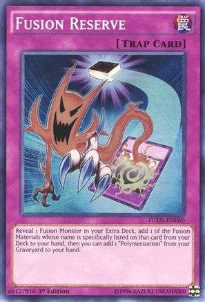 Fusion Reserve (FUEN-EN060) - Fusion Enforcers 1st Edition Fusion Enforcers Yugioh Single Squirtle Squad Card Shop.