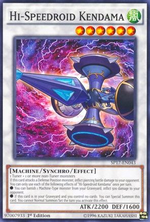 Hi-Speedroid Kendama (SP17-EN043) - Star Pack - Battle Royal 1st Edition Star Pack - Battle Royal Yugioh Single Squirtle Squad Card Shop.
