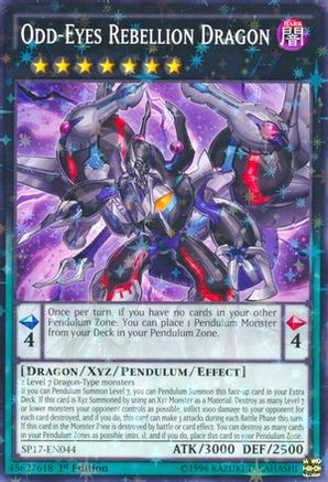 Odd-Eyes Rebellion Dragon (Starfoil) (SP17-EN044) - Star Pack - Battle Royal 1st Edition Star Pack - Battle Royal Yugioh Single Squirtle Squad Card Shop.