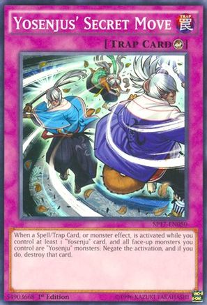 Yosenjus' Secret Move (SP17-EN050) - Star Pack - Battle Royal 1st Edition Star Pack - Battle Royal Yugioh Single Squirtle Squad Card Shop.