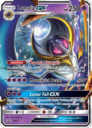 Lunala GX SM17 - Holofoil SM Promos - Promo SM Promos Pokemon Single Squirtle Squad Card Shop.