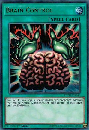 Brain Control (DUSA-EN046) - Duelist Saga 1st Edition Duelist Saga Yugioh Single Squirtle Squad Card Shop.