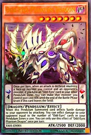 Odd-Eyes Phantom Dragon (YA01-EN001) - Yu-Gi-Oh! ARC-V Promo Cards Limited Yu-Gi-Oh! ARC-V Promo Cards Yugioh Single Squirtle Squad Card Shop.