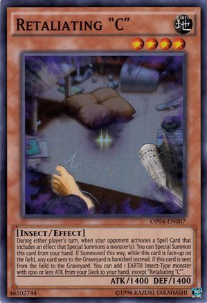 Retaliating "C" (OP04-EN007) - OTS Tournament Pack 4 Unlimited OTS Tournament Pack 4 Yugioh Single Squirtle Squad Card Shop.