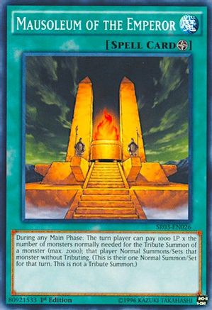 Mausoleum of the Emperor (SR03-EN026) - Structure Deck: Machine Reactor 1st Edition Structure Deck: Machine Reactor Yugioh Single Squirtle Squad Card Shop.
