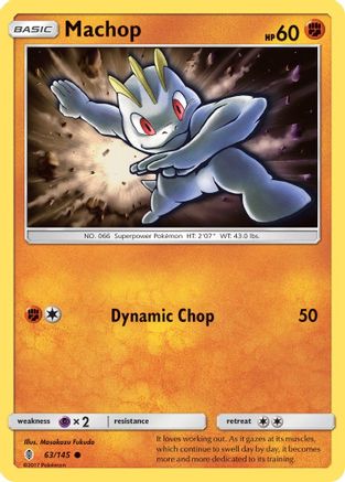 Machop (63) (63) 063 SM Guardians Rising - Common SM - Guardians Rising Pokemon Single Squirtle Squad Card Shop.