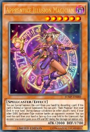 Apprentice Illusion Magician (JUMP-EN080) - Shonen Jump Magazine Promos Limited Shonen Jump Magazine Promos Yugioh Single Squirtle Squad Card Shop.