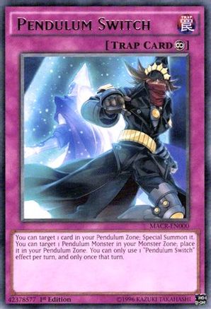 Pendulum Switch (MACR-EN000) - Maximum Crisis Unlimited Maximum Crisis Yugioh Single Squirtle Squad Card Shop.