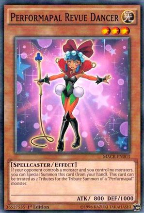 Performapal Revue Dancer (MACR-EN003) - Maximum Crisis Unlimited Maximum Crisis Yugioh Single Squirtle Squad Card Shop.