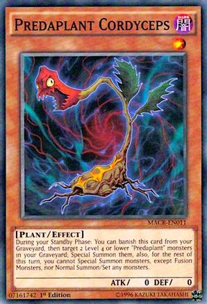 Predaplant Cordyceps (MACR-EN011) - Maximum Crisis Unlimited Maximum Crisis Yugioh Single Squirtle Squad Card Shop.