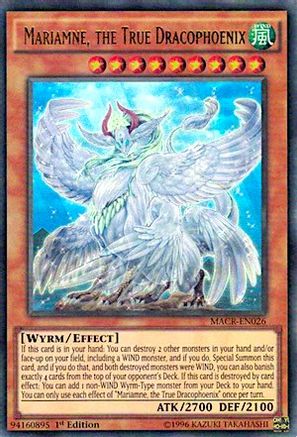 Mariamne, the True Dracophoenix (MACR-EN026) - Maximum Crisis Unlimited Maximum Crisis Yugioh Single Squirtle Squad Card Shop.