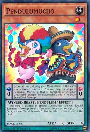 Pendulumucho (MACR-EN033) - Maximum Crisis Unlimited Maximum Crisis Yugioh Single Squirtle Squad Card Shop.