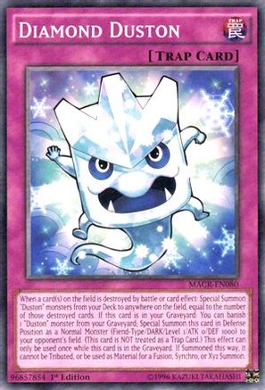 Diamond Duston (MACR-EN080) - Maximum Crisis 1st Edition Maximum Crisis Yugioh Single Squirtle Squad Card Shop.