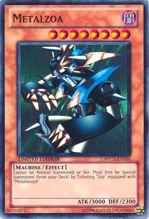 Metalzoa (WP11-EN014) - World Championship 2011 Card Pack Limited World Championship 2011 Card Pack Yugioh Single Squirtle Squad Card Shop.