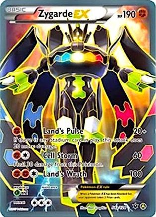 Zygarde EX 54a/124 Full Art Holo Promo – Pokémon Card