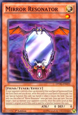 Mirror Resonator (DPDG-EN023) - Duelist Pack: Dimensional Guardians 1st Edition Duelist Pack: Dimensional Guardians Yugioh Single Squirtle Squad Card Shop.