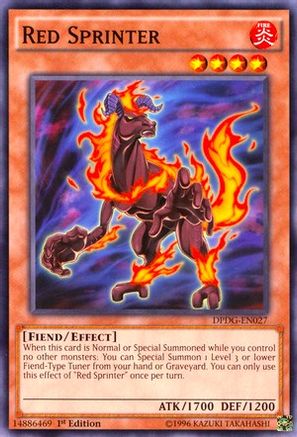 Red Sprinter (DPDG-EN027) - Duelist Pack: Dimensional Guardians 1st Edition Duelist Pack: Dimensional Guardians Yugioh Single Squirtle Squad Card Shop.
