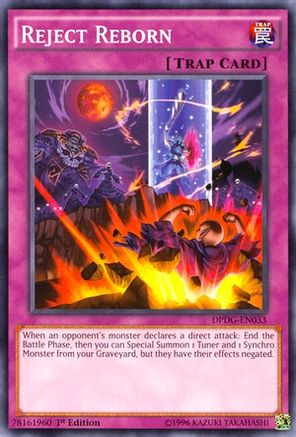 Reject Reborn (DPDG-EN033) - Duelist Pack: Dimensional Guardians 1st Edition Duelist Pack: Dimensional Guardians Yugioh Single Squirtle Squad Card Shop.