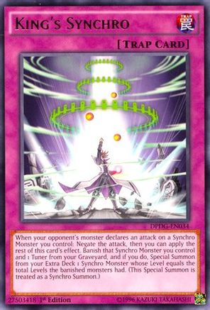 King's Synchro (DPDG-EN034) - Duelist Pack: Dimensional Guardians 1st Edition Duelist Pack: Dimensional Guardians Yugioh Single Squirtle Squad Card Shop.