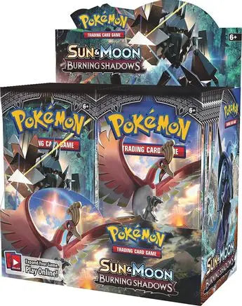 Burning Shadows Booster Box SM - Burning Shadows Pokemon Sealed Squirtle Squad Card Shop.