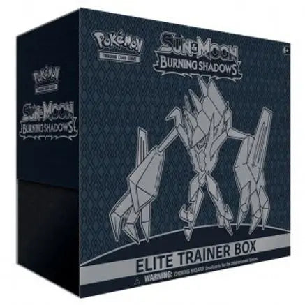 Pokemon TCG - Sun & Moon Burning Shadows Elite Trainer Box - Sealed - English SM - Burning Shadows Pokemon Sealed Squirtle Squad Card Shop.