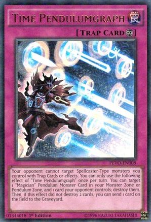 Time Pendulumgraph (PEVO-EN008) - Pendulum Evolution 1st Edition Pendulum Evolution Yugioh Single Squirtle Squad Card Shop.
