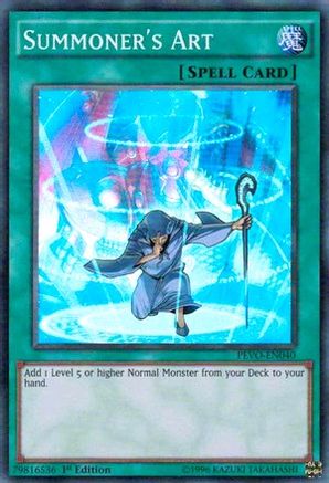 Summoner's Art (PEVO-EN040) - Pendulum Evolution 1st Edition Pendulum Evolution Yugioh Single Squirtle Squad Card Shop.