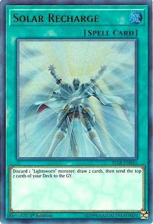Solar Recharge (BLLR-EN045) - Battles of Legend: Light's Revenge 1st Edition Battles of Legend: Light's Revenge Yugioh Single Squirtle Squad Card Shop.