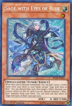 Sage with Eyes of Blue (BLLR-EN055) - Battles of Legend: Light's Revenge 1st Edition Battles of Legend: Light's Revenge Yugioh Single Squirtle Squad Card Shop.