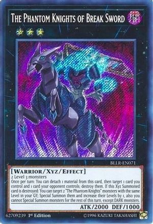 The Phantom Knights of Break Sword (BLLR-EN071) - Battles of Legend: Light's Revenge 1st Edition Battles of Legend: Light's Revenge Yugioh Single Squirtle Squad Card Shop.