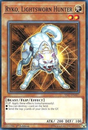 Ryko, Lightsworn Hunter (YS17-EN017) - Starter Deck: Link Strike 1st Edition Starter Deck: Link Strike Yugioh Single Squirtle Squad Card Shop.
