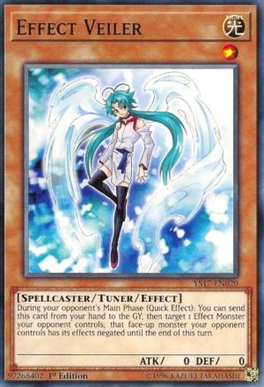Effect Veiler (YS17-EN020) - Starter Deck: Link Strike 1st Edition Starter Deck: Link Strike Yugioh Single Squirtle Squad Card Shop.