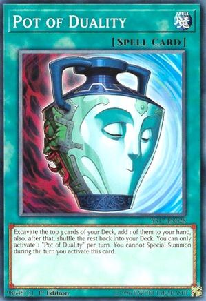 Pot of Duality (YS17-EN028) - Starter Deck: Link Strike 1st Edition Starter Deck: Link Strike Yugioh Single Squirtle Squad Card Shop.