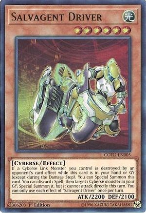 Salvagent Driver (COTD-EN005) - Code of the Duelist 1st Edition Code of the Duelist Yugioh Single Squirtle Squad Card Shop.