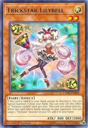 Trickstar Lilybell (COTD-EN006) - Code of the Duelist 1st Edition Code of the Duelist Yugioh Single Squirtle Squad Card Shop.
