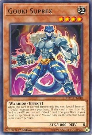 Gouki Suprex (COTD-EN010) - Code of the Duelist Unlimited Code of the Duelist Yugioh Single Squirtle Squad Card Shop.