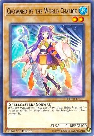 Crowned by the World Chalice (COTD-EN018) - Code of the Duelist Unlimited Code of the Duelist Yugioh Single Squirtle Squad Card Shop.