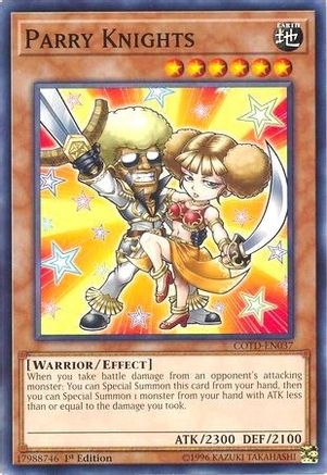 Parry Knights (COTD-EN037) - Code of the Duelist 1st Edition Code of the Duelist Yugioh Single Squirtle Squad Card Shop.