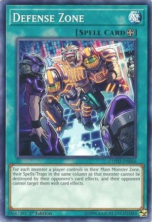 Defense Zone (COTD-EN066) - Code of the Duelist Unlimited Code of the Duelist Yugioh Single Squirtle Squad Card Shop.