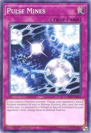 Pulse Mines (COTD-EN069) - Code of the Duelist 1st Edition Code of the Duelist Yugioh Single Squirtle Squad Card Shop.