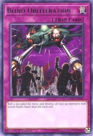 Blind Obliteration (COTD-EN079) - Code of the Duelist Unlimited Code of the Duelist Yugioh Single Squirtle Squad Card Shop.