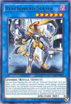 Revendread Slayer (COTD-EN082) - Code of the Duelist 1st Edition Code of the Duelist Yugioh Single Squirtle Squad Card Shop.