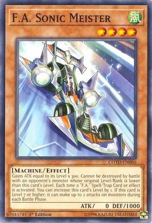 F.A. Sonic Meister (COTD-EN086) - Code of the Duelist Unlimited Code of the Duelist Yugioh Single Squirtle Squad Card Shop.