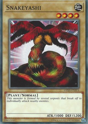 Snakeyashi (OP05-EN014) - OTS Tournament Pack 5 Unlimited OTS Tournament Pack 5 Yugioh Single Squirtle Squad Card Shop.