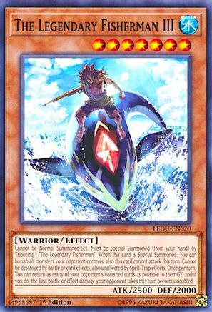 The Legendary Fisherman III (LEDU-EN020) - Legendary Duelists 1st Edition Legendary Duelists Yugioh Single Squirtle Squad Card Shop.