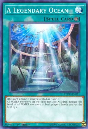 A Legendary Ocean (LEDU-EN021) - Legendary Duelists 1st Edition Legendary Duelists Yugioh Single Squirtle Squad Card Shop.