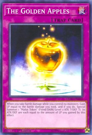 The Golden Apples (LEDU-EN050) - Legendary Duelists 1st Edition Legendary Duelists Yugioh Single Squirtle Squad Card Shop.